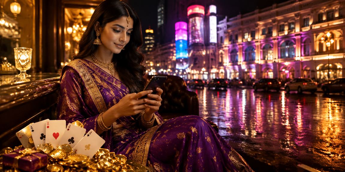 Vibrant casino and card games scene in Delhi, India